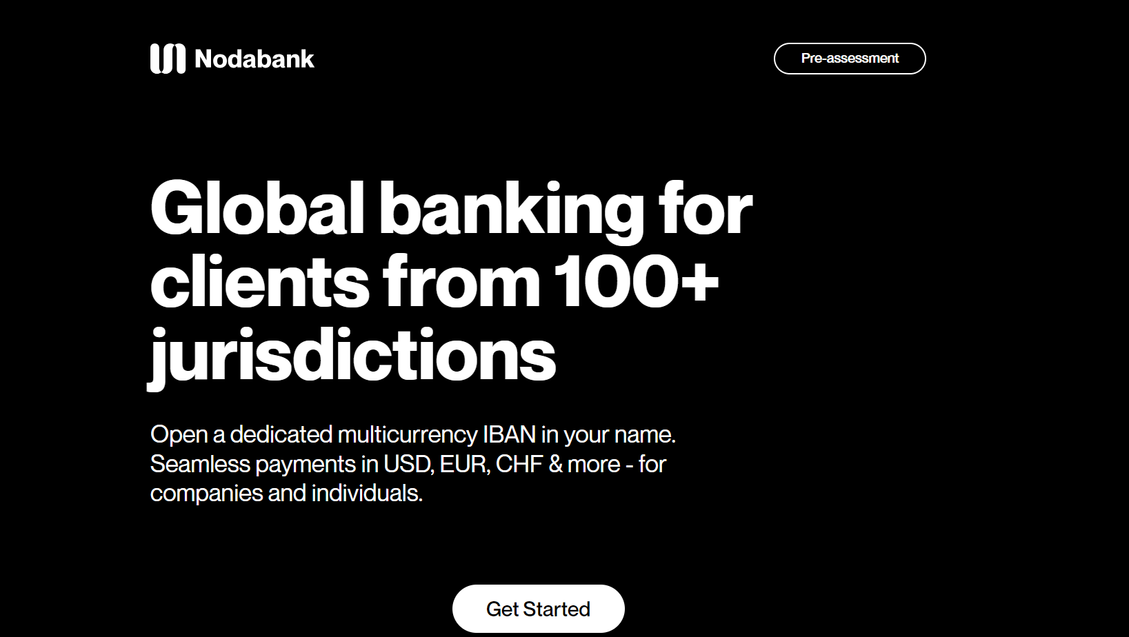 Meet Nodabank. Global crypto friendly banking for clients from 100 ...